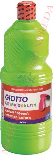 GIOTTO TEMPERA PRONTA FLACONE ML 1000 VERDE CINABRO